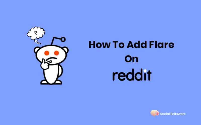 how to add flare on reddit